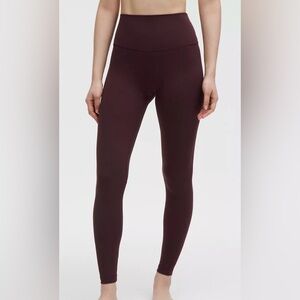 Lululemon Align™ High-Rise Crop 28", Goodnight Plum, Women’s Size 6
